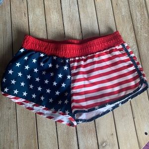 American Flag Shorts